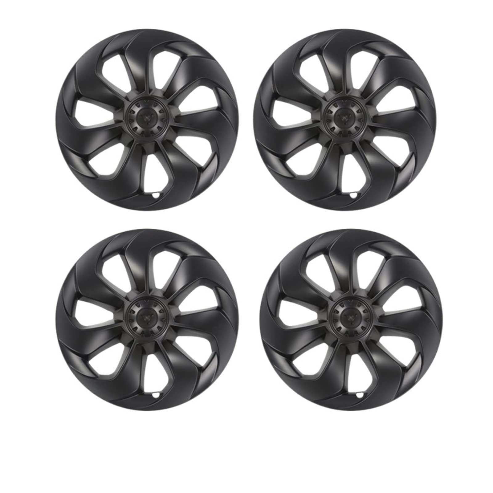 4PCS Compatible With Tesla Model Y 2018-2022 19 Inch Hub Cap Replacement Performance Wheel Cap Automobile Hubcap Full Rim Cover Accessories von VWAUGDKPS