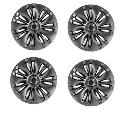 4PCS Compatible With Tesla Model Y 2022 Hub Caps ABS Wheel Hub Cap Kit Original Car Replacement Wheel Cover Compatible With Tesla Wheel Cap von VWAUGDKPS