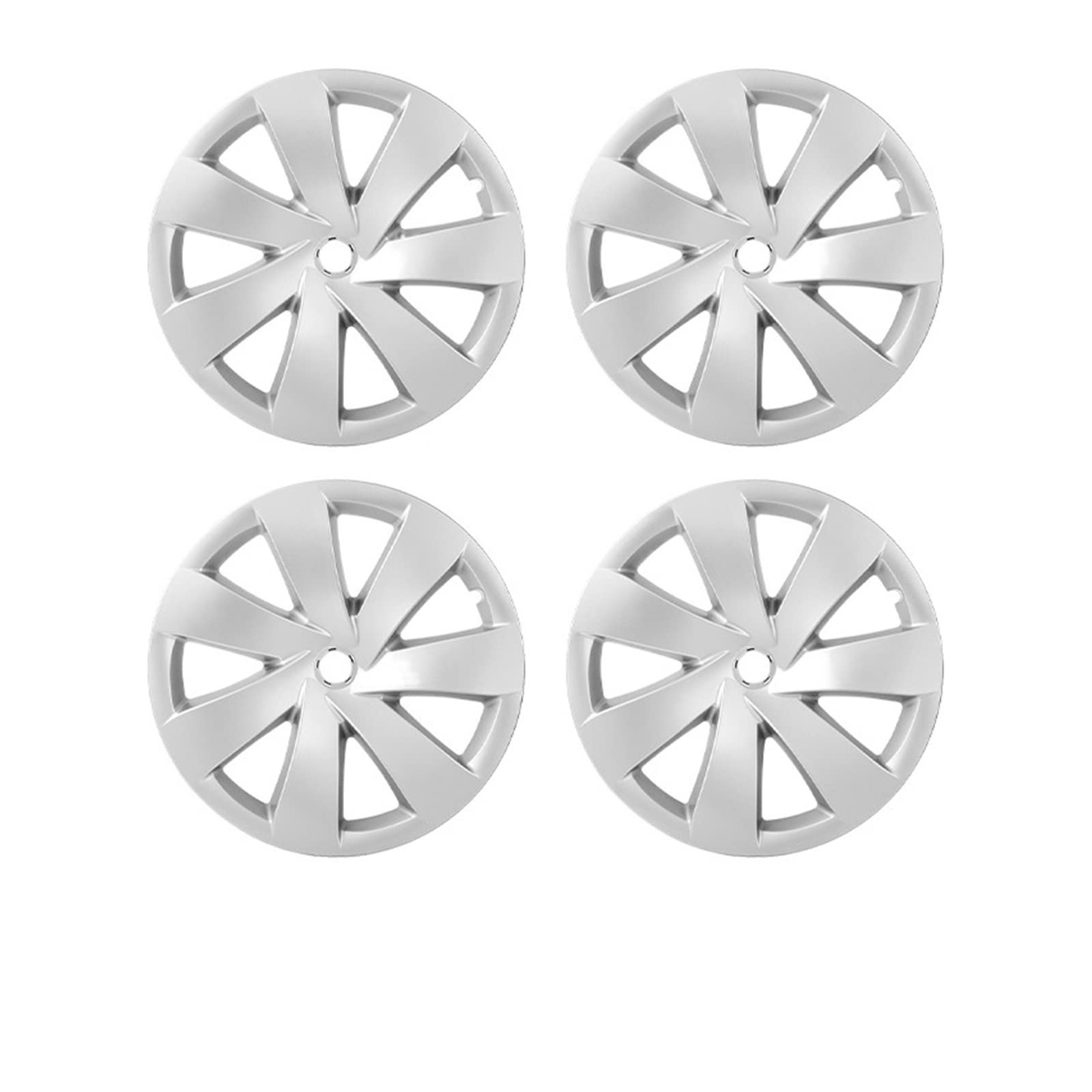 4PCS Compatible With Tesla Model Y Hub Cap Replacement Wheel Cap 19 Inch Automobile Hubcap Full Cover Accessories 2018 2019 2020 2021 2022(B) von VWAUGDKPS