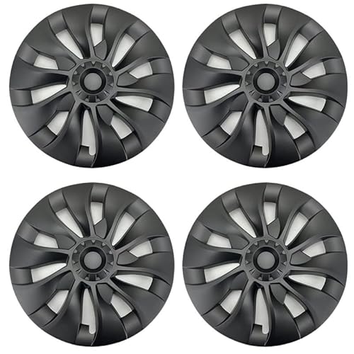 4PCS Hub Cap Performance Replacement Wheel Cap 18 19 Inch Automobile Hubcap Full Cover Accessories 2021 2022 Compatible With Tesla Model 3/Y(A) von VWAUGDKPS