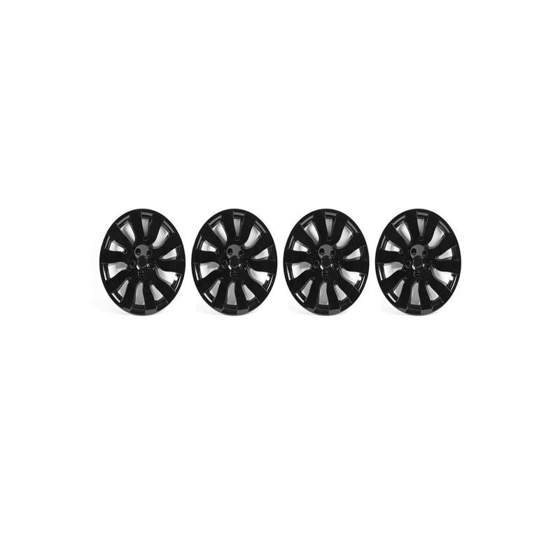 4pcs Räder Cop Abdeckung Kompatibel mit Tesla Modell 3 2021 2022 Auto Ersatz Radabdeckung 18 Zoll Automobil Navcap Vollabdeckung Auto Modifikation(helle Black(4pcs)) von VWAUGDKPS