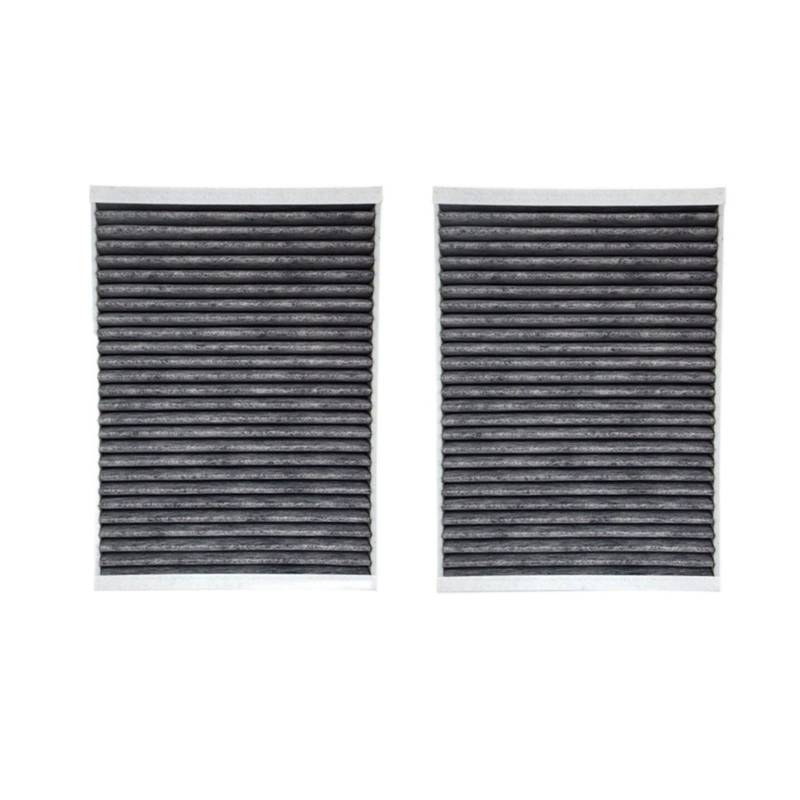 Car Air Filter Cabin Filter 2Pcs Compatible With VOLVO XC60 2th 2017 2018 2019 2020 2021 2022 2.0 D4 D5 T5 T6 T8(2 Pcs Filter Set B) von VWAUGDKPS