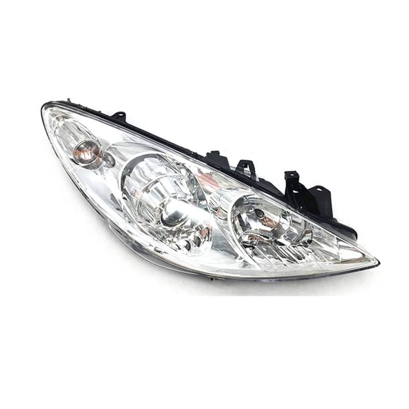 Front Bumper Headlight Headlamp Head Light Head Lamp Assembly Compatible With Peugeot 307 2008 2009 2010 2011 2012 2013(Manual 6 pin,Left side) von VWAUGDKPS