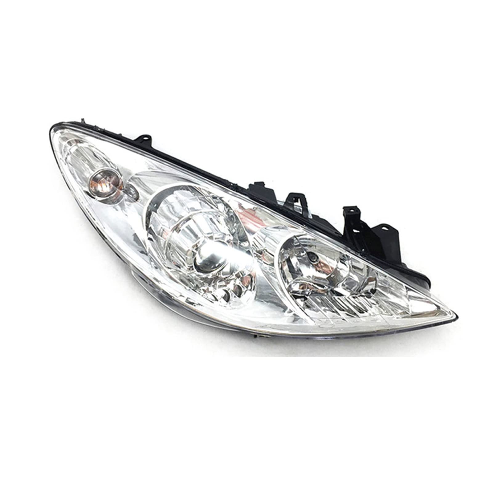 Front Bumper Headlight Headlamp Head Light Head Lamp Assembly Compatible With Peugeot 307 2008 2009 2010 2011 2012 2013(Manual 6 pin,Right side) von VWAUGDKPS