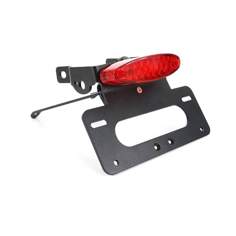 Halter für Kennzeichenhalter hinten, kompatibel mit Kotflügelentferner, kompatibel mit 701 Enduro 701 Supermoto 2016 2017 2018 2019-2022 2023(Rot) von VWAUGDKPS