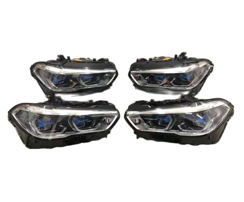 Headlight Compatible With X5 X6 X5M X6M G05 G06 F95 2019-2022 Car Front Laser Lamps Assembly With AFS Headlight(Left With Module) von VWAUGDKPS