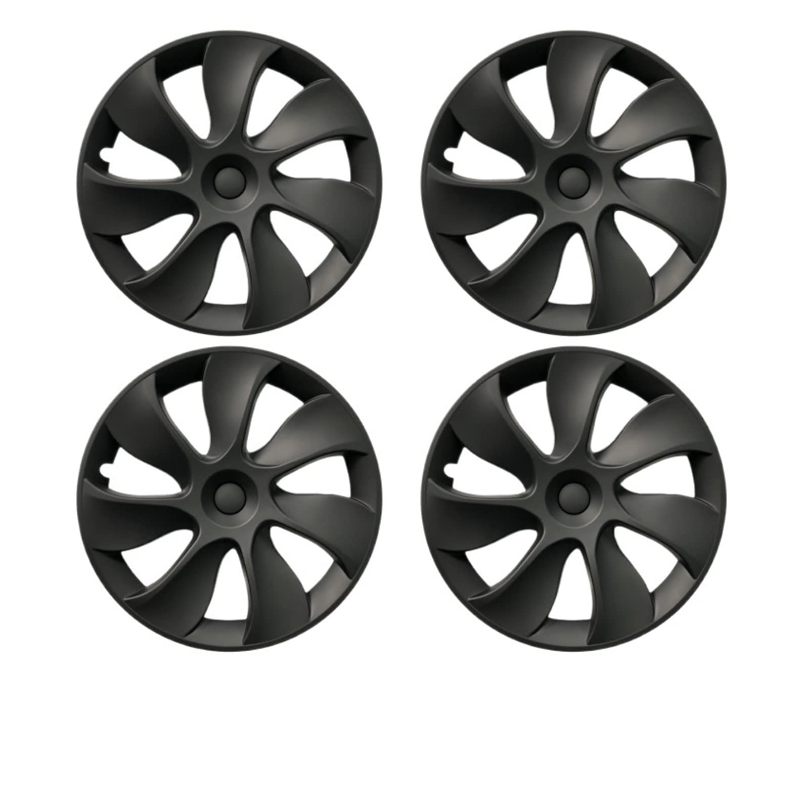 Modell Y Hub Caps 4PCS Performance Replacement Wheel Cap 19 Inch Wheel Cover Compatible With Tesla Model Y Full Cover Hubcap 2021 2022(19 Inch Matte Black) von VWAUGDKPS