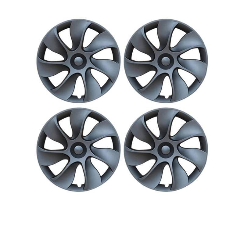 Modell Y Hub Caps 4PCS Performance Replacement Wheel Cap 19 Inch Wheel Cover Compatible With Tesla Model Y Full Cover Hubcap 2021 2022(19 Inch Matte Grey) von VWAUGDKPS