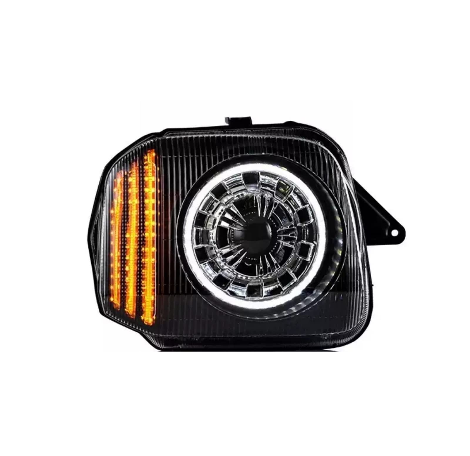 VWAUGDKPS Upgrade für Suzuki Jimny 2007-2015 LED Frontlichteinheit mit dynamischem Blinker von VWAUGDKPS