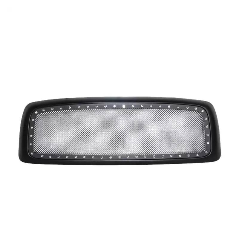 1 stücke Front Stoßstange Grill Maske Kühlergrill Kompatibel for Dodge Ram Dodge Ram 1500 2500 3500 06-09(Black1) von VWUEWJE