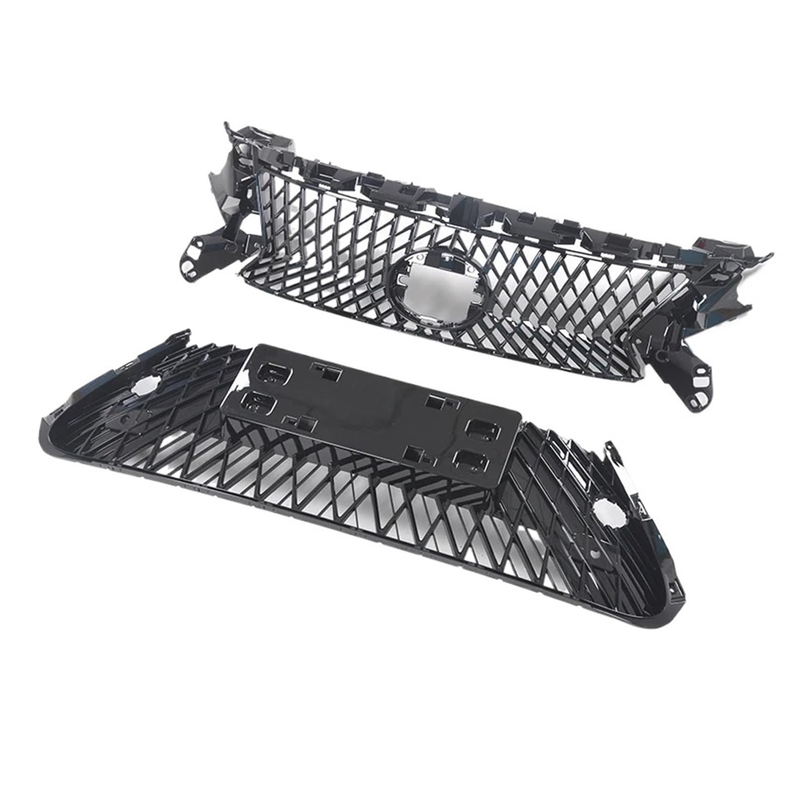 ABS-Frontgrill Kompatibel for Lexus ES 2015-2017 Kompatibel for Lexus ES250 ES300H ES Kompatibel for Lexus LS/ES F-Sports(15-17 ES Black) von VWUEWJE