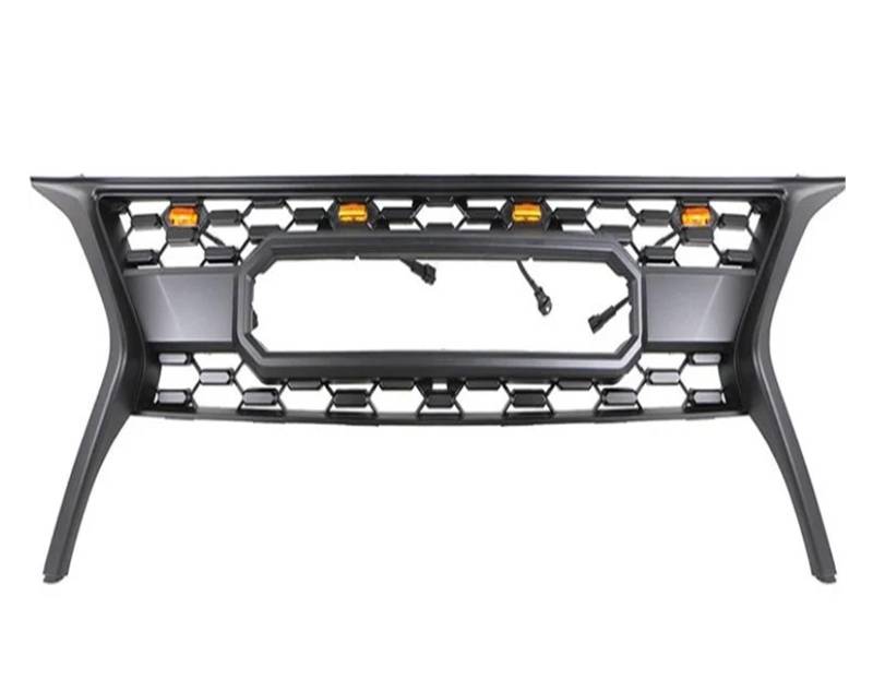 Auto Front Racing Facelift Mesh Grille mit Licht Kompatibel for Lexus RX270 RX350 RX450H 2013-2016 ABS Frontgrill Zierzubehör(Black with Lights) von VWUEWJE