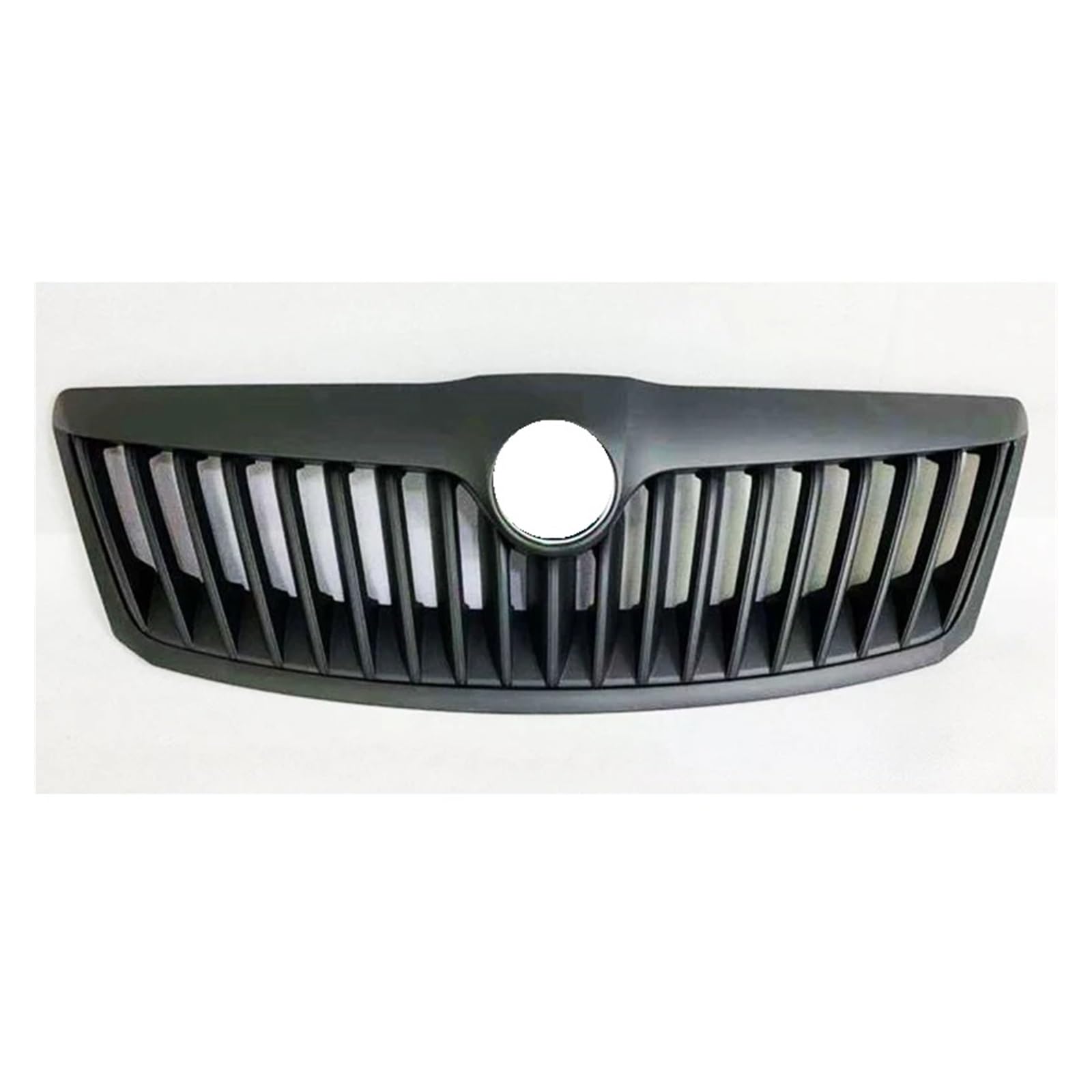 Auto-Frontstoßstangenmaske, Kühlergrill, kompatibel mit Skoda Octavia Grill 2010-2013, Racing Frontstoßstangen-Bodykit, Zubehör(Matt Black1) von VWUEWJE