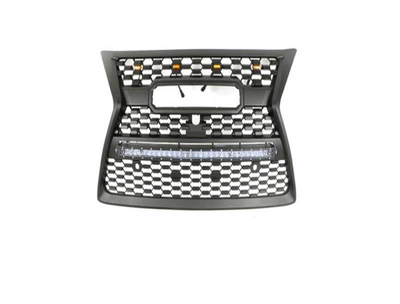 Auto-Kühlergrill, dekorativer Abdeckungsgrill, kompatibel mit Lexus GX460 GX400, Front-Renngrill, Auto-Styling 2014–2019 von VWUEWJE