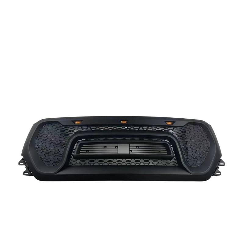 Automodifikationszubehör Kompatibel for Dodge Ram 1500 2019-2022 Frontstoßstange Mesh Honeycomb Kühlergrill Motorabdeckung Body Kit von VWUEWJE