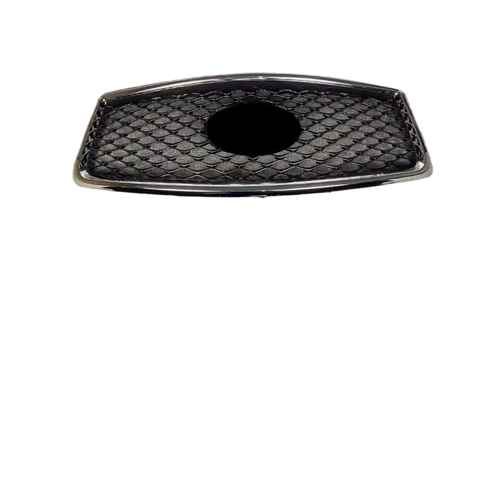 Autozubehör Frontstoßstange schwarz glänzend Grill Kohlefaser Grillmaske Kompatibel for Infiniti QX50 18-22(Carbon Fiber1) von VWUEWJE