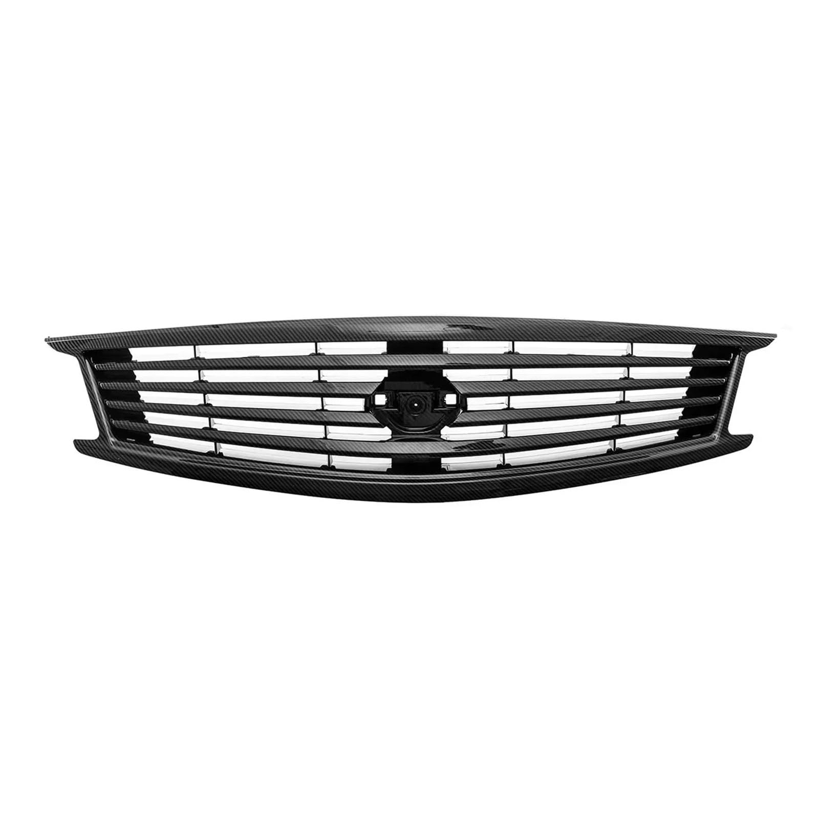 Black/Carbon Fiber Look Front Bumper Grill Compatible for Infiniti G37 2010-2013 G25 2011-2012 Q40 2015 4-Door Sedan Racing Grills Body Kit(CF Look) von VWUEWJE