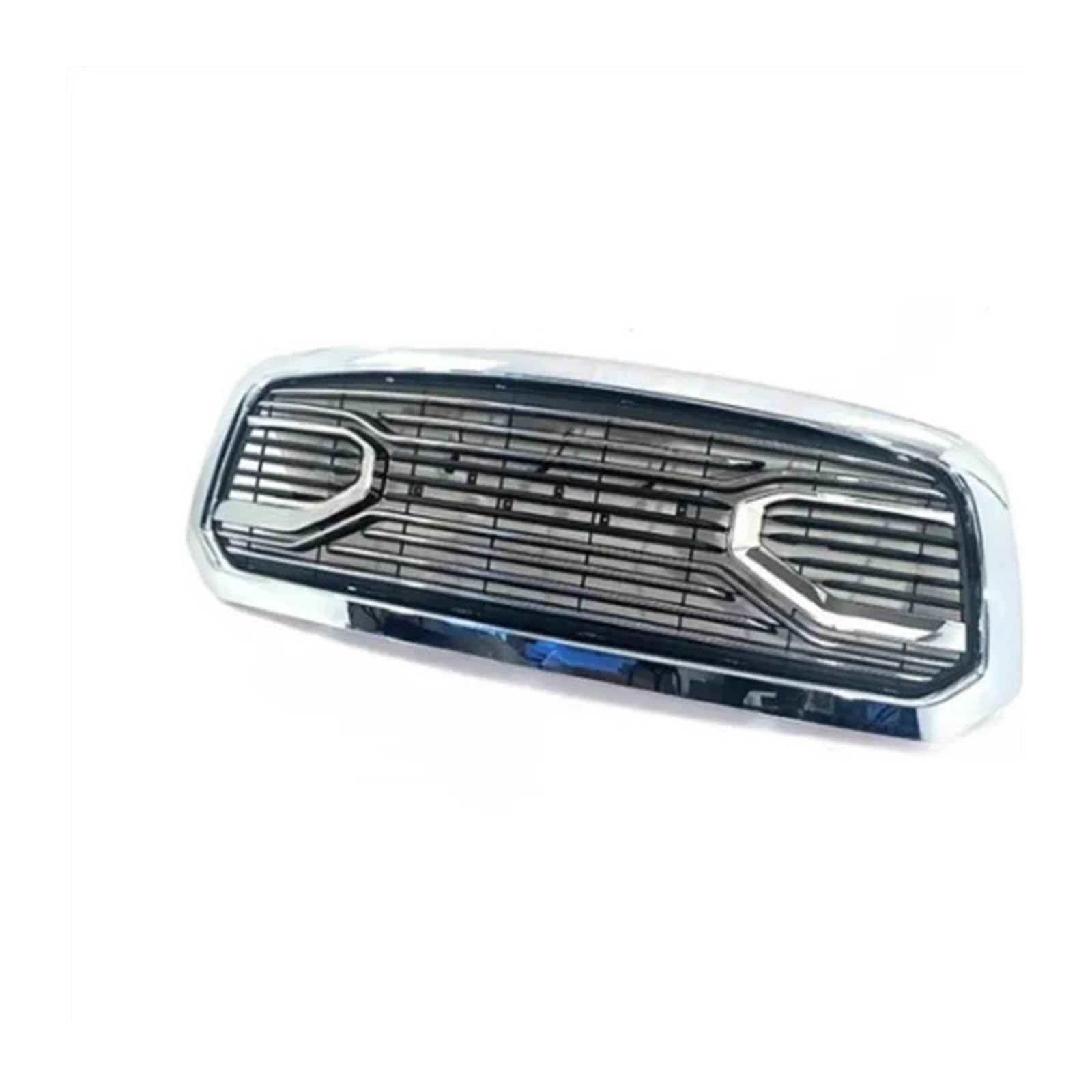 Frontgrill Racing Wabengrill Stoßstangen-Obergrill Kompatibel for Dodge Ram 1500 2014-2018 Auto-Styling Dekoratives Kühlergrill-Zubehör(NO LED) von VWUEWJE