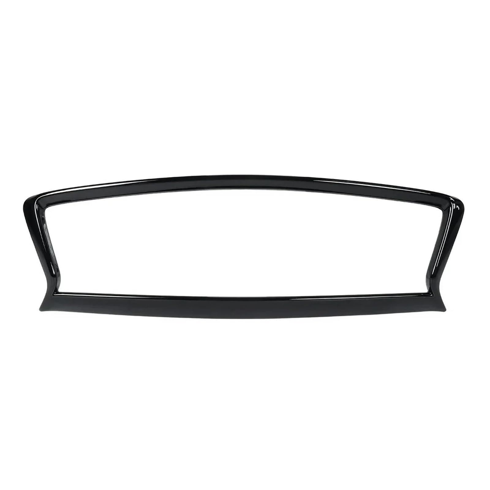 Glossy Black/Carbon Fiber Look Front Grille Trim Overlay Cover Add On Front Bumper Grill Frame Compatible for Infiniti Q50 Q50S 2014-2021(Glossy 18-21) von VWUEWJE