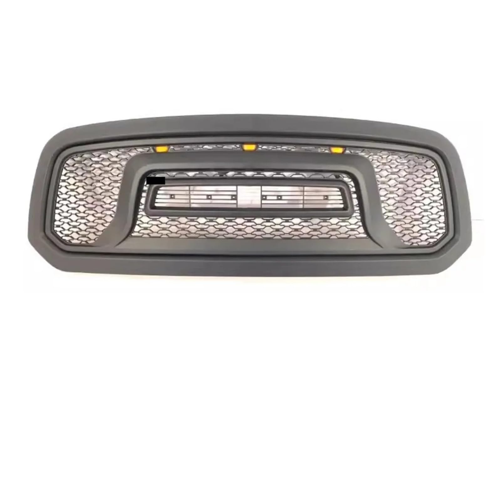 Grillmaske, Gitter, Kühlergrill, Frontstoßstangennetz, kompatibel mit Dodge RAM 1500 2014–2018, modifiziertes Autozubehör(Grille 1) von VWUEWJE