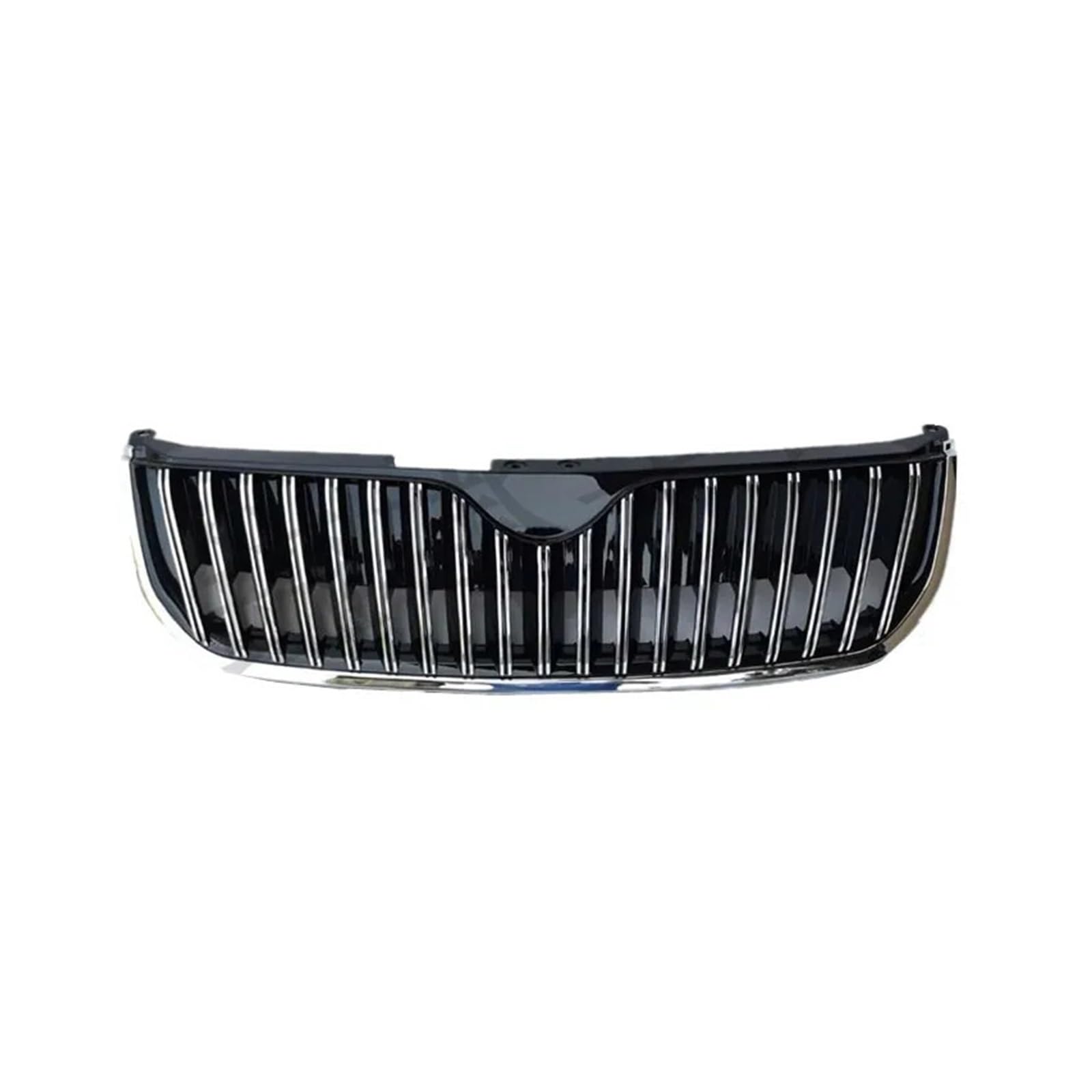 Grillmaske Gitter Kühlergrill Frontstoßstangennetz Motorhaubenverkleidungsleiste Montage Kompatibel for Skoda Superb Body Kit Autozubehör(Grille 2) von VWUEWJE