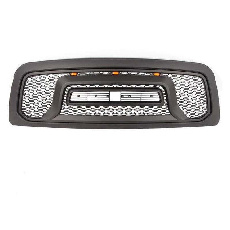 Kompatibel for Dodge RAM 1500 2009-2012 Grill Wabengrill mit Lichtern Frontstoßstange dekoratives Zubehör von VWUEWJE