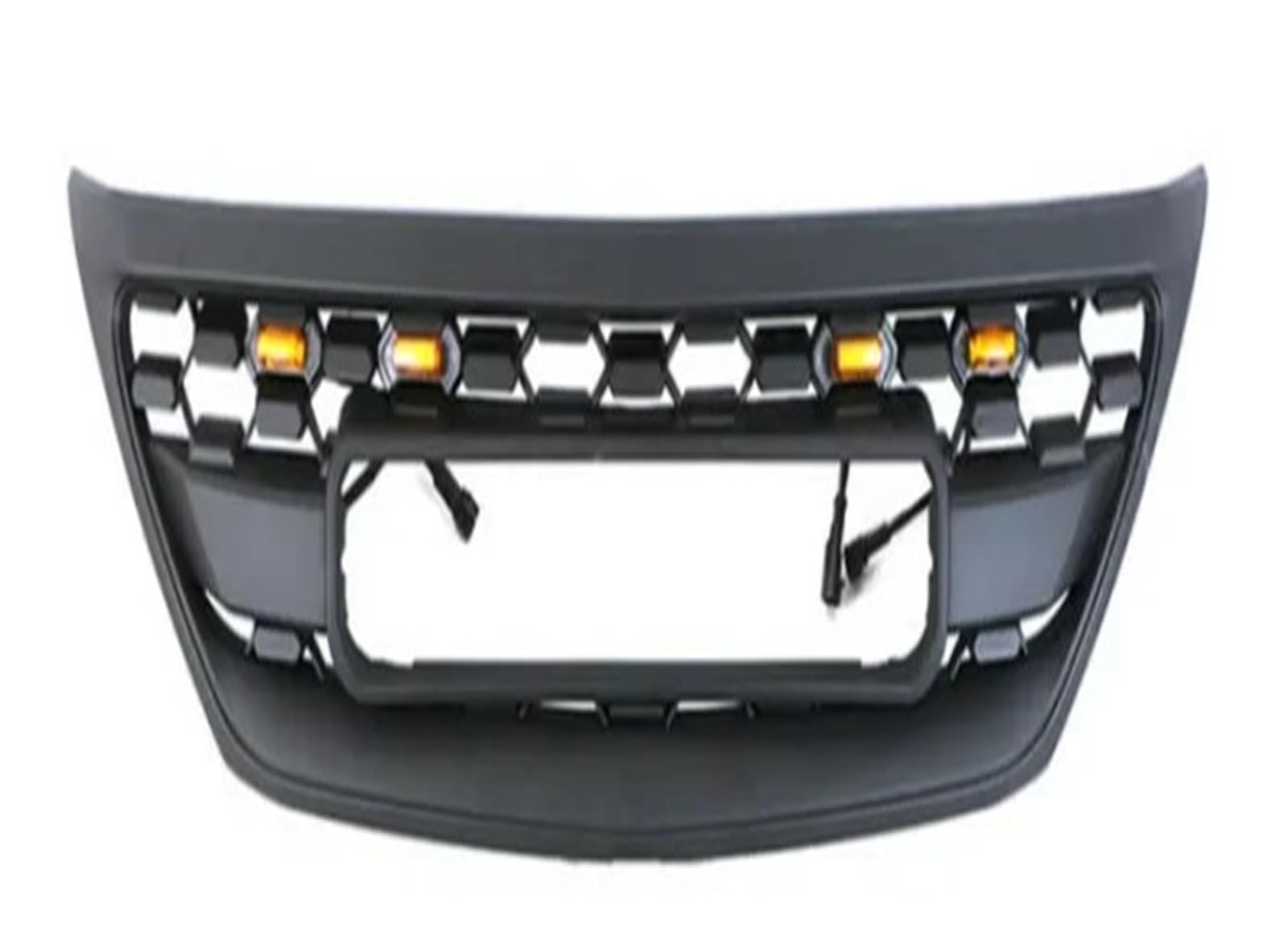 Kompatibel for Lexus RX300 2003 2004 2005 Grill mit Lichtern RX300 Kühlergrill Frontstoßstange Modifikation Dekoration Zubehör ABS(with LED Grille) von VWUEWJE