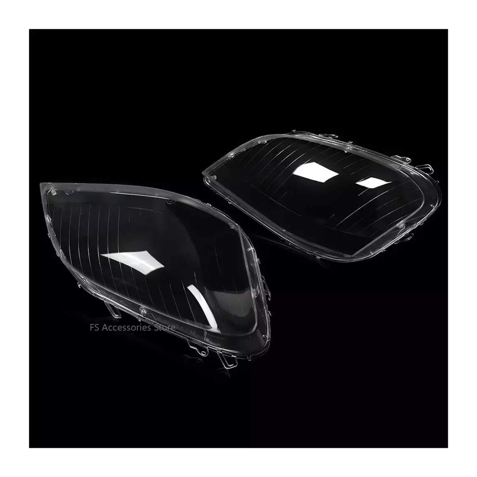 Kompatibel for Mercedes-Benz ML Klasse W164 ML350 500 2005-2008 Links/Rechts Scheinwerfer Objektiv Abdeckung Kopf Licht Transparent lampenschirm Shell Glas(Right) von VWUEWJE