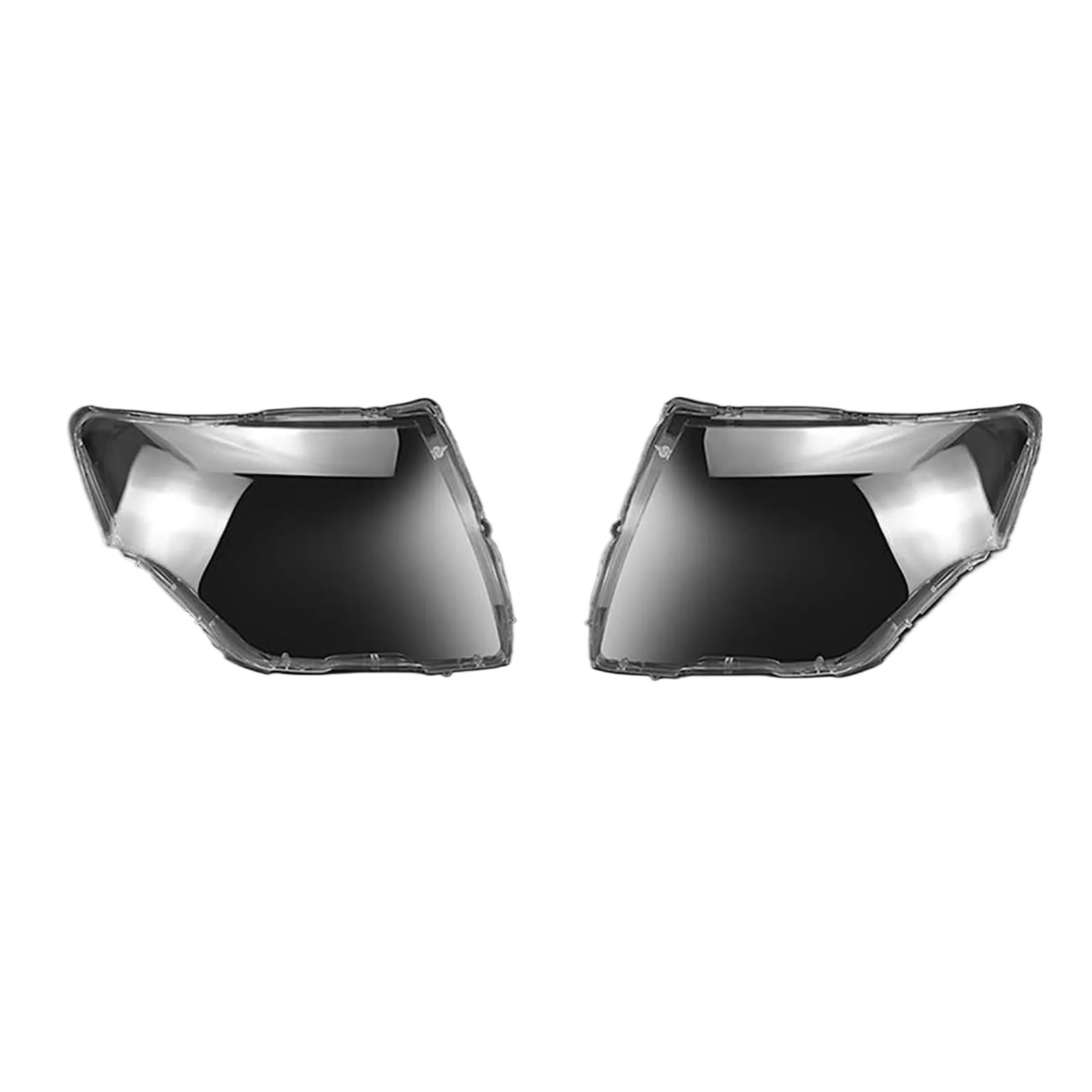 Kompatibel for Mitsubishi Pajero V87 V93 V97 2007-2018 Links/Rechts Auto Scheinwerfer Objektiv Abdeckung Transparent Lampenschirm Scheinwerfer Abdeckung Klar Shell(Pair) von VWUEWJE