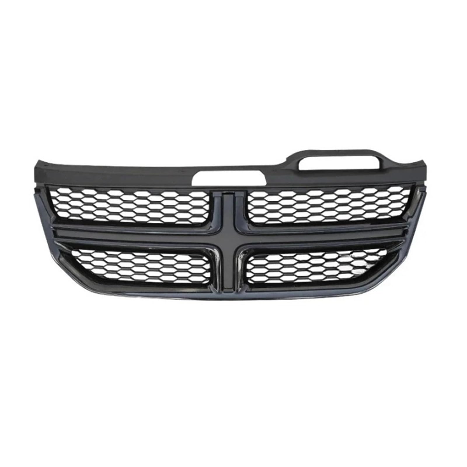 Schwarzer Frontgrill Stoßstange Kühlergrill Oberer Grill Kompatibel for Dodge Journey 2009-2016 10 11 12 13 14 15(B) von VWUEWJE