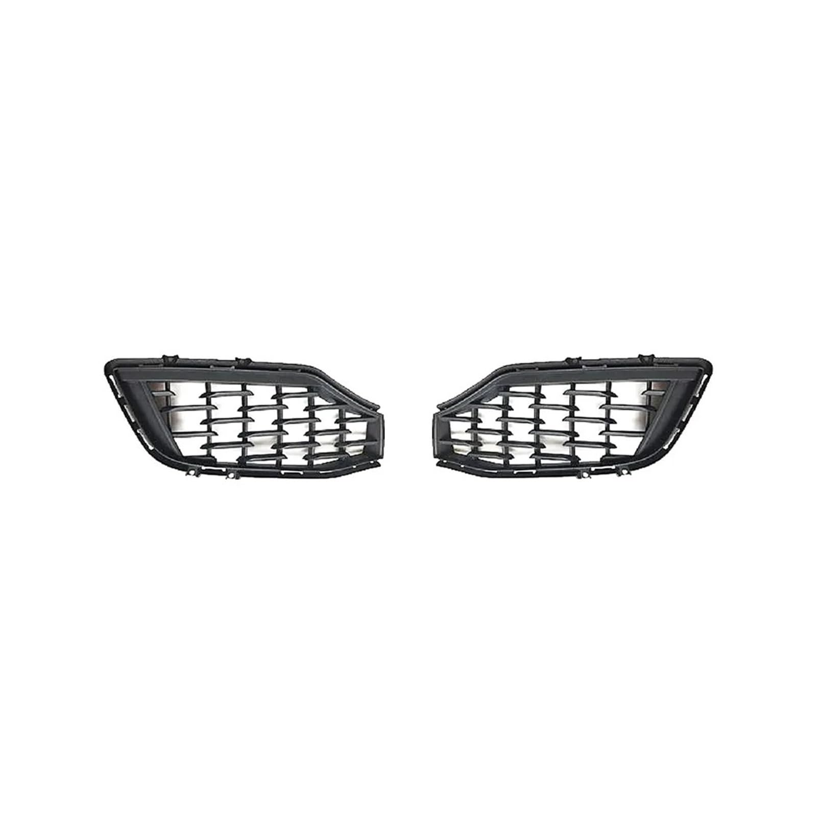 Schwarzer Kühlergrill for die Frontstoßstange, kompatibel mit Maserati Ghibli 2018–2020, OEM 670099416 670099415(1 Pair) von VWUEWJE