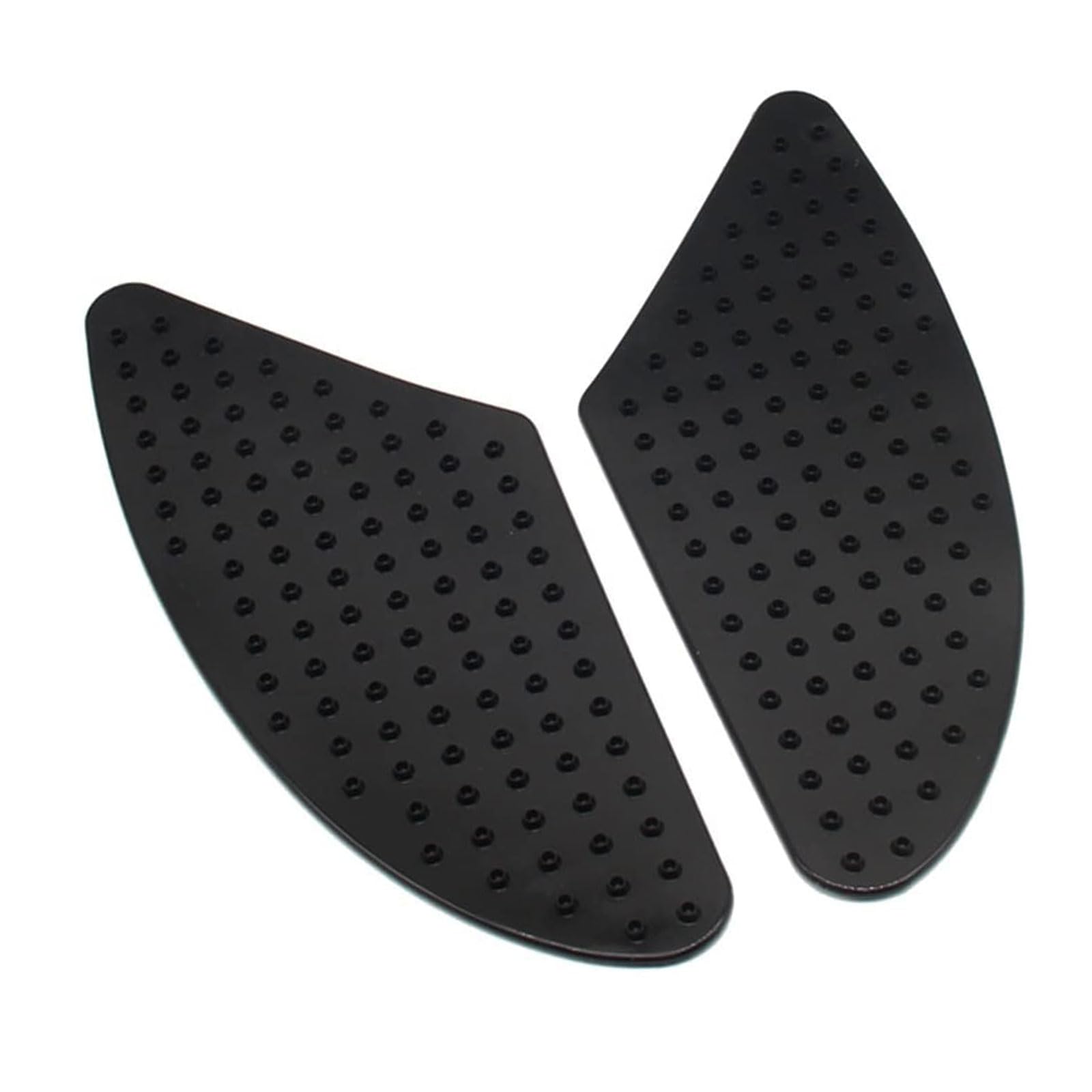 VZU Tankpad Motorrad Seiten-Traktionspolster, Rutschfest, Selbstklebend, Universal Gummi Schutz Aufkleber für Yamaha, Motorrad Tank Pads für Honda, für Kawasaki Motorräder (Schwarz) von VZU