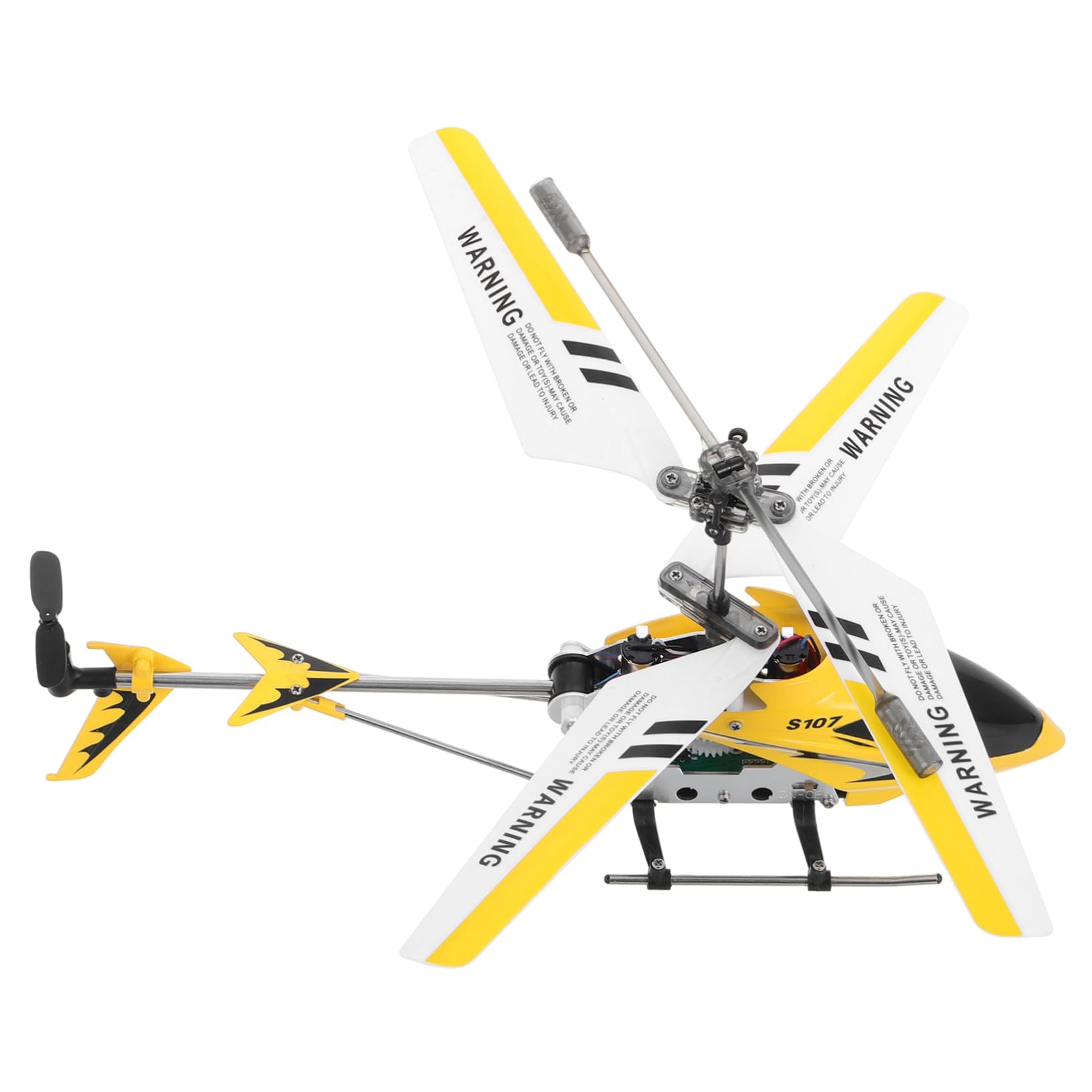 Vaguelly Ferngesteuerter Hubschrauber Ferngesteuerter Helikopter Hubschrauber-fernbedienung Rc-hubschrauber Rc Hubschrauber Für Hobby-rc-helikopter Mini-helikopter Yellow Plastik von Vaguelly