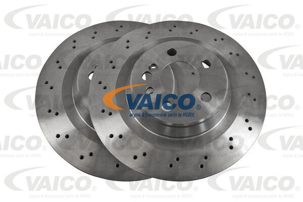 Bremsscheibe Hinterachse Vaico V30-80083 von Vaico