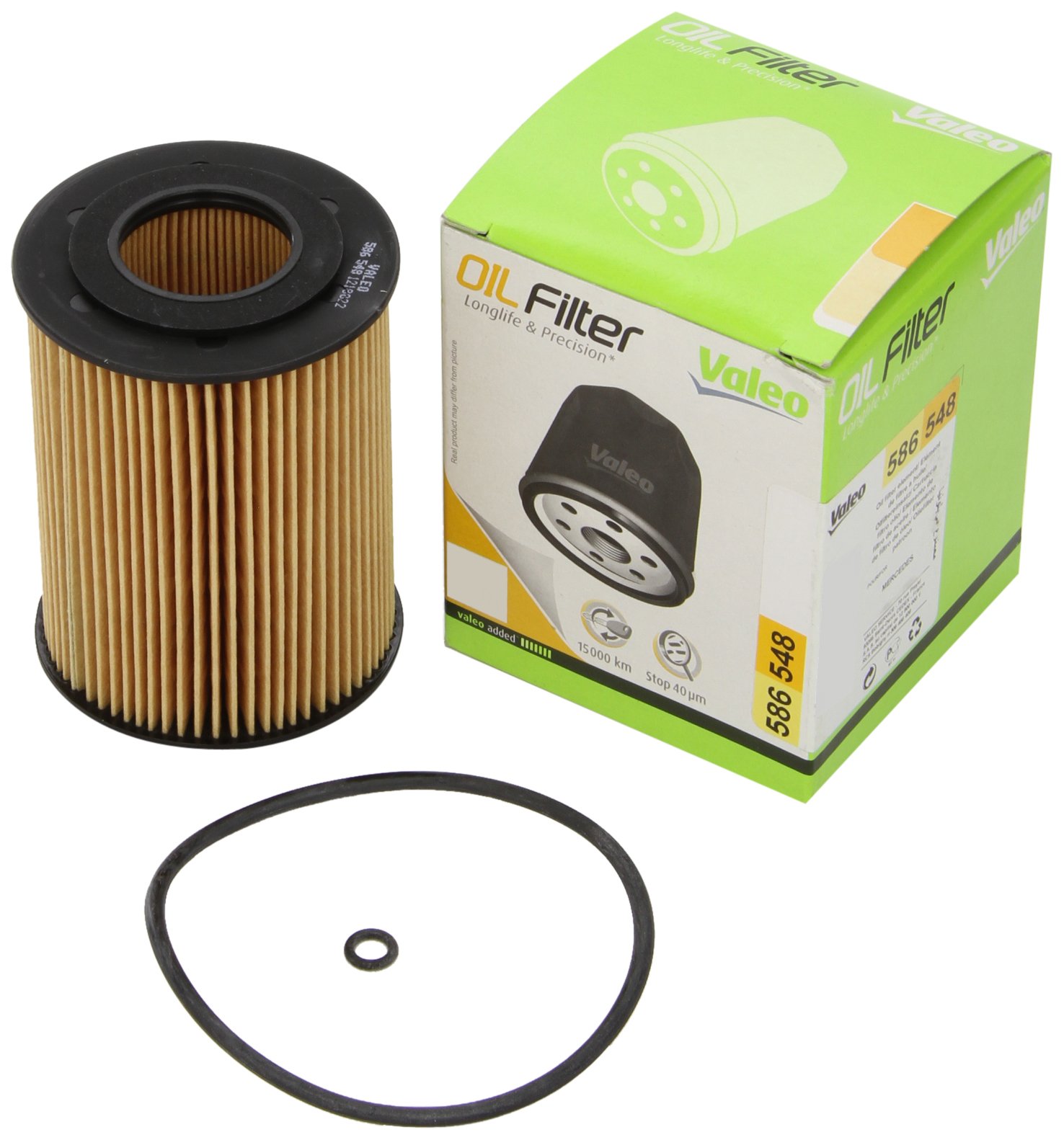 VALEO 586548 Ölfilter Motorfilter Ausgezeichnete Filtrationseigenschaften, Longlife Kapazität, genau und einfach von Valeo