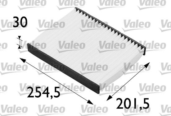 Filter, Innenraumluft Valeo 698680 von Valeo