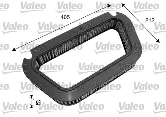 Filter, Innenraumluft Valeo 698792 von Valeo