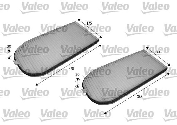 Filter, Innenraumluft Valeo 698838 von Valeo