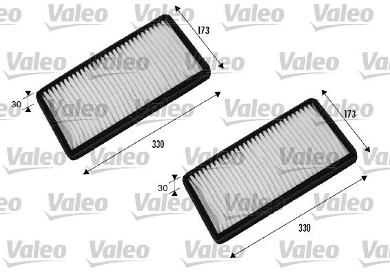 Filter, Innenraumluft Valeo 698856 von Valeo