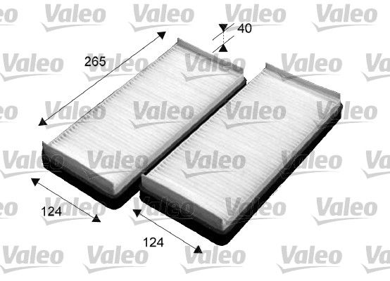 Filter, Innenraumluft Valeo 715531 von Valeo