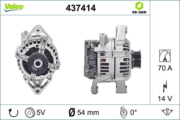 Generator Valeo 437414 von Valeo