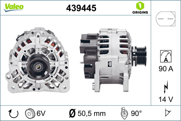 Generator Valeo 439445 von Valeo