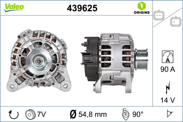 Generator Valeo 439625 von Valeo