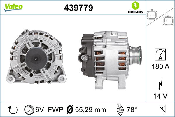 Generator Valeo 439779 von Valeo