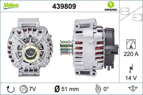 Generator Valeo 439809 von Valeo