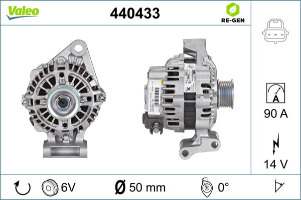 Generator Valeo 440433 von Valeo