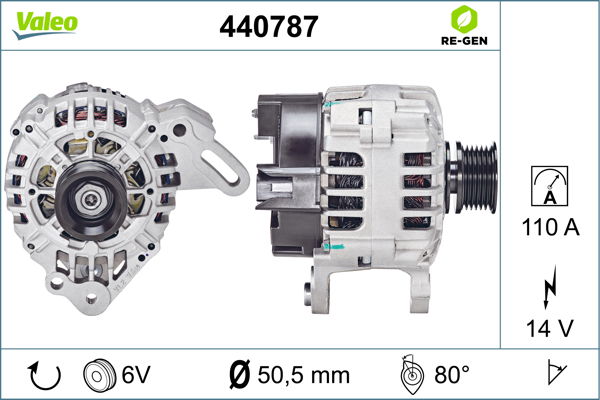 Generator Valeo 440787 von Valeo