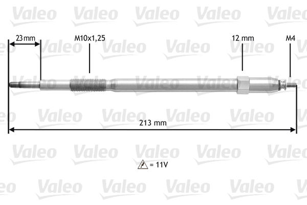 Glühkerze Valeo 345221 von Valeo