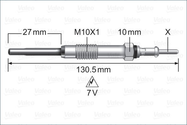 Glühkerze Valeo 345249 von Valeo