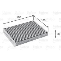 Innenraumfilter VALEO 715802 von Valeo